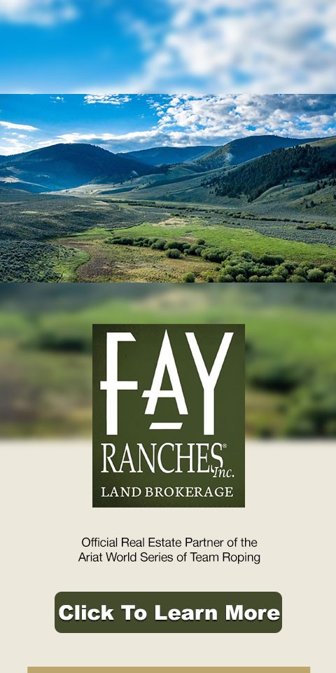 Fay Ranches, Inc. Land Brokerage. Official real estate partner of the Ariat WSTR. Click to learn more.